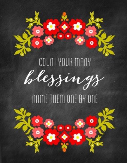 Count Your Many Blessings 1
